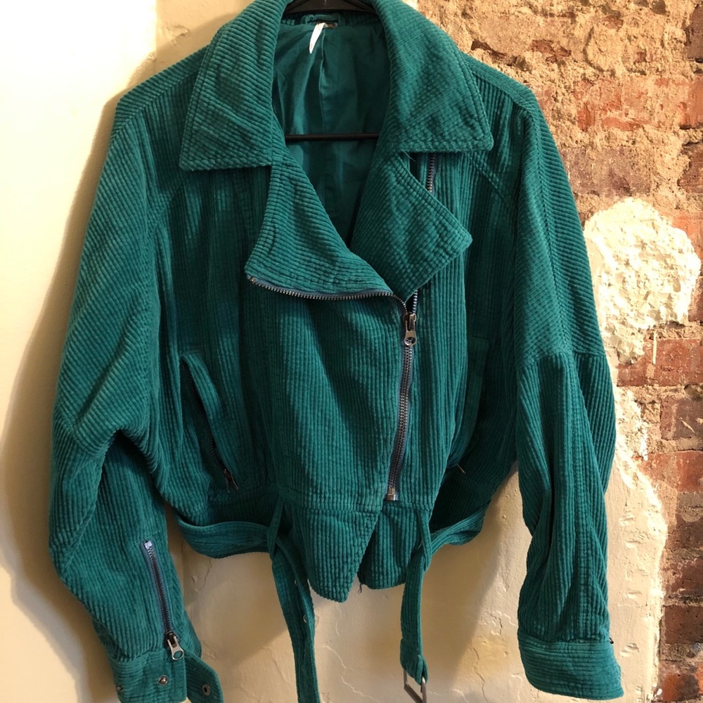 Free People Corduroy Bomber